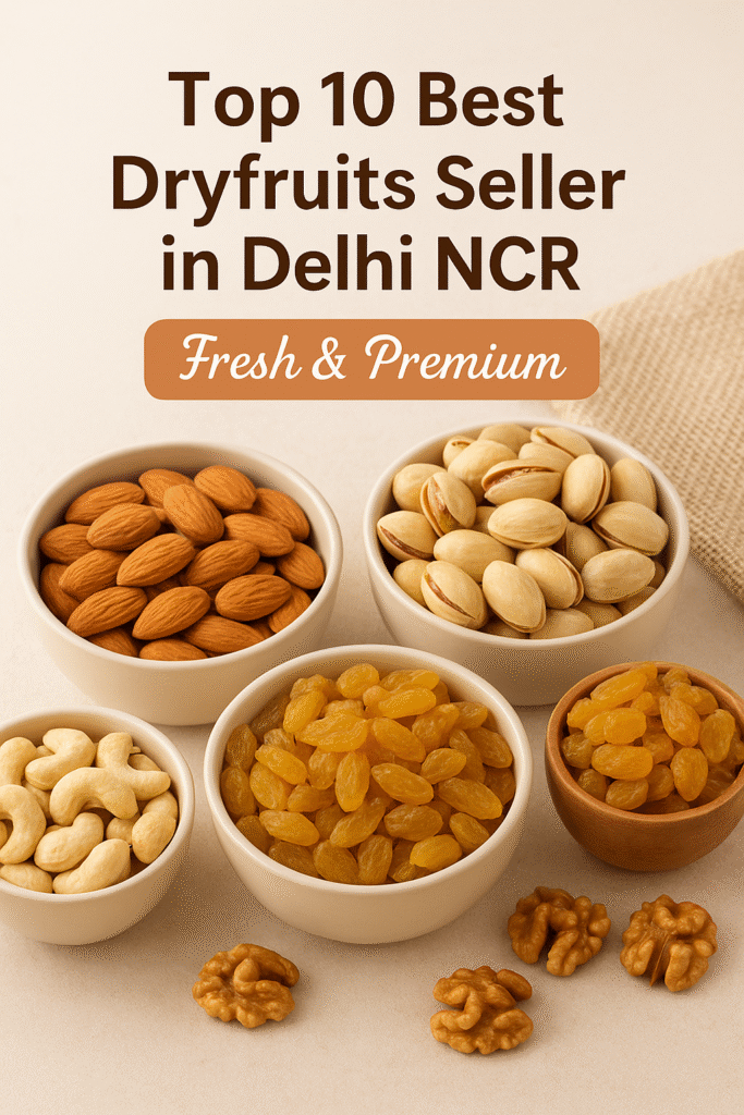 Top 10 Best Dryfruits Seller in Delhi NCR | Fresh & Premium